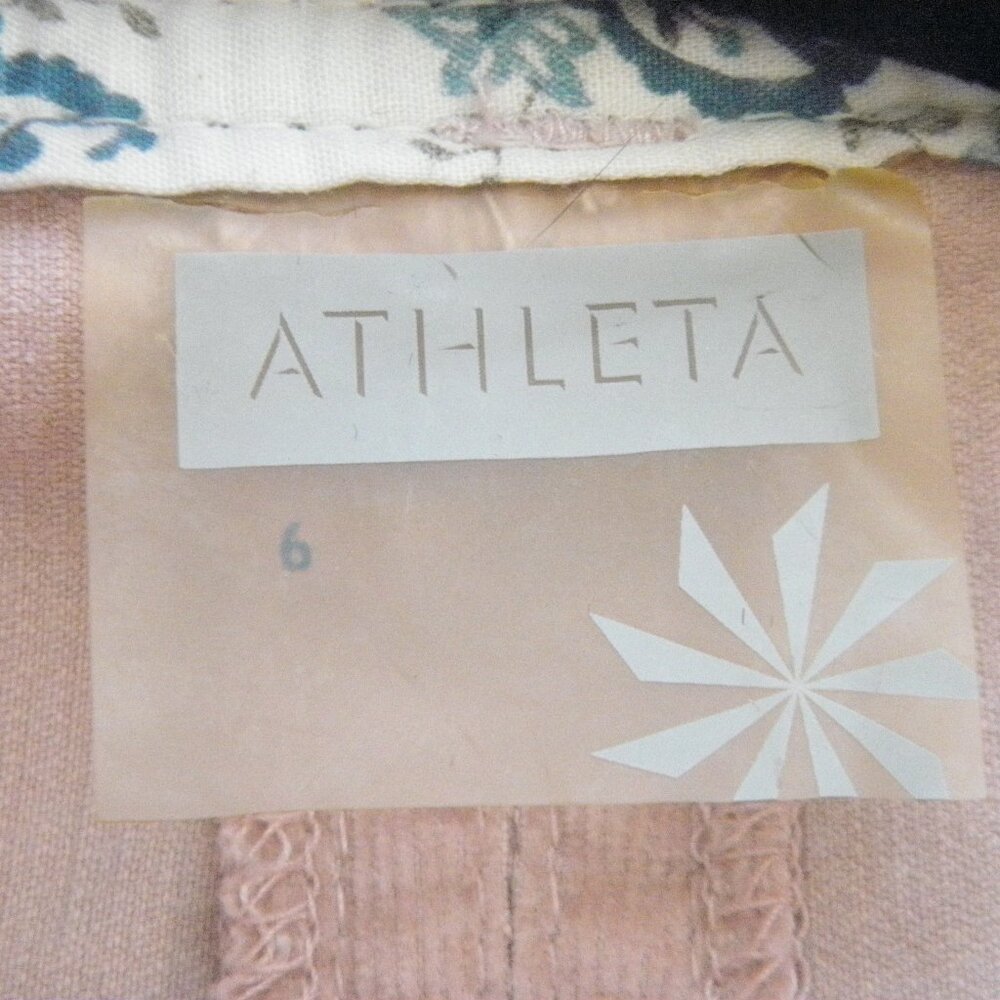 EUC Athleta light pink corduroy skirt size 6 in great condition - Picture 6 of 16